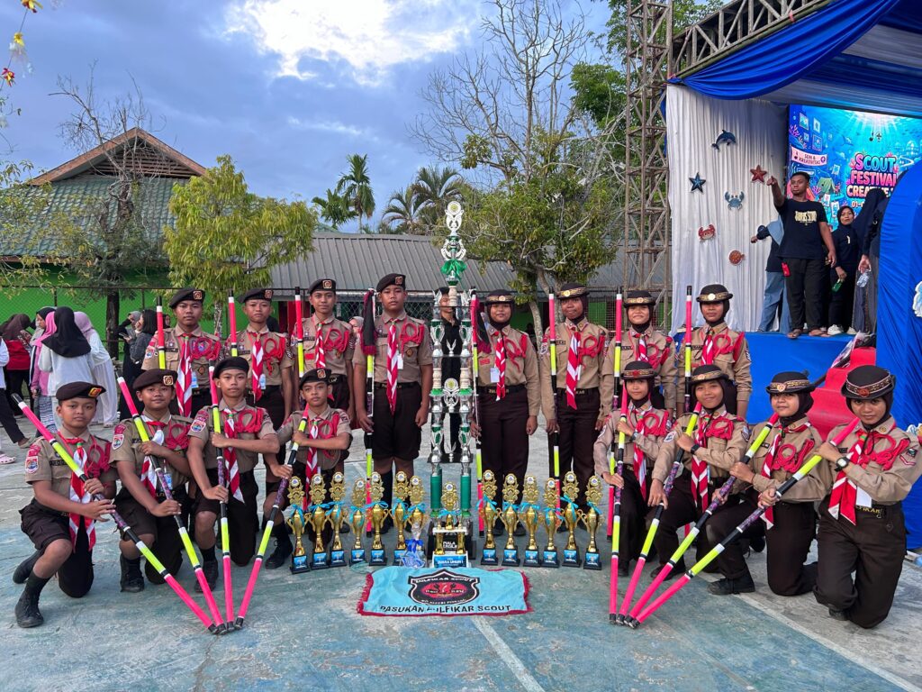 SPARTAN SCOUT MTSN PINRANG SABET JUARA UMUM I DI SFC IV, BORONG BELASAN GELAR BERGENGSI